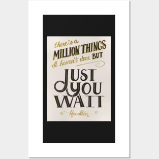 Just You Wait Posters and Art